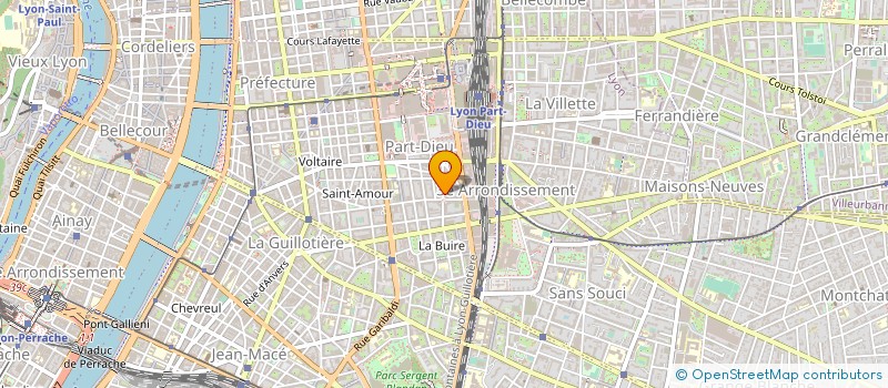 localisation de l'entreprise MONSIEUR JULIEN PHILIPPART  LYON