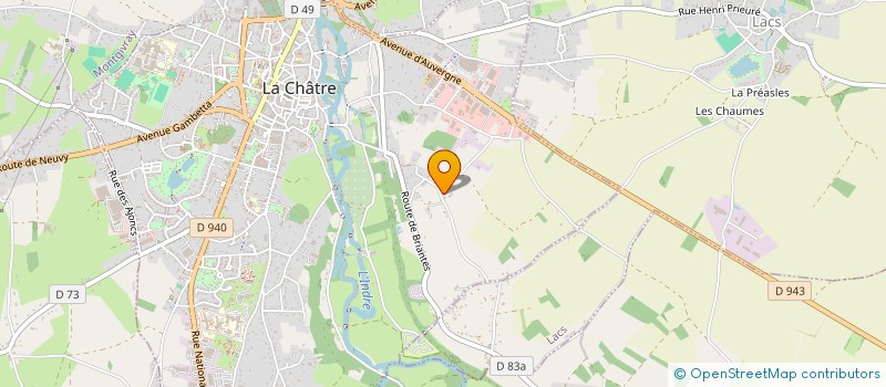 localisation de l'entreprise MONSIEUR JULIEN PHILIPPON à NERET