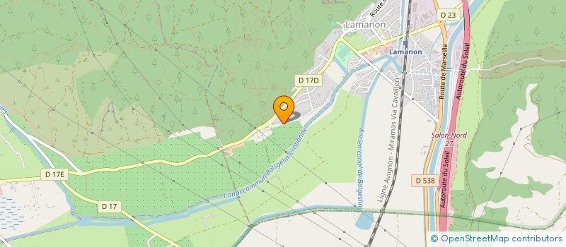 localisation de l'entreprise MONSIEUR JULIEN PHILIPPS  LAMANON