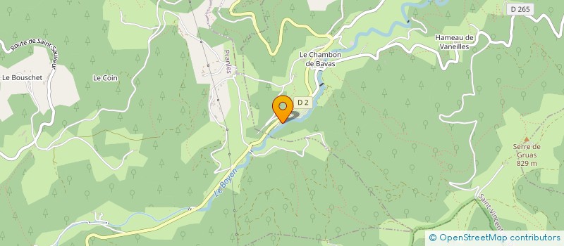 localisation de l'entreprise MONSIEUR JULIEN PICARD  SAINT-VINCENT-DE-DURFORT