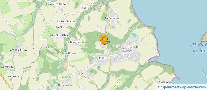 localisation de l'entreprise MONSIEUR JULIEN PICARD  MINIAC-MORVAN