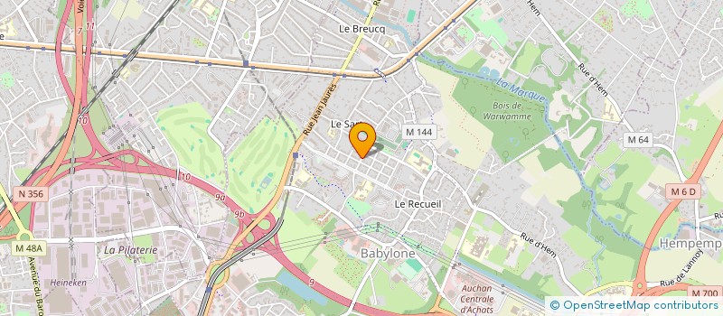 localisation de l'entreprise MONSIEUR JULIEN PICQ  VILLENEUVE-D'ASCQ