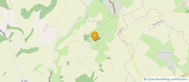 localisation de l'entreprise MONSIEUR JULIEN PICQUE  SONGEONS