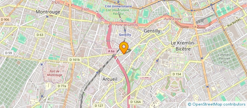 localisation de l'entreprise MONSIEUR JULIEN PIERRARD  GENTILLY