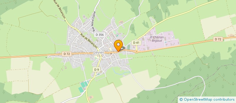 localisation de l'entreprise MONSIEUR JULIEN PIERRE  LEVIER