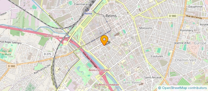 localisation de l'entreprise MONSIEUR JULIEN PIERRE JEAN BATTEUX  REIMS