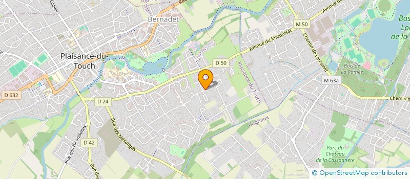 localisation de l'entreprise MONSIEUR JULIEN PIERRE-LOTI-VIAUD  CLERMONT-FERRAND