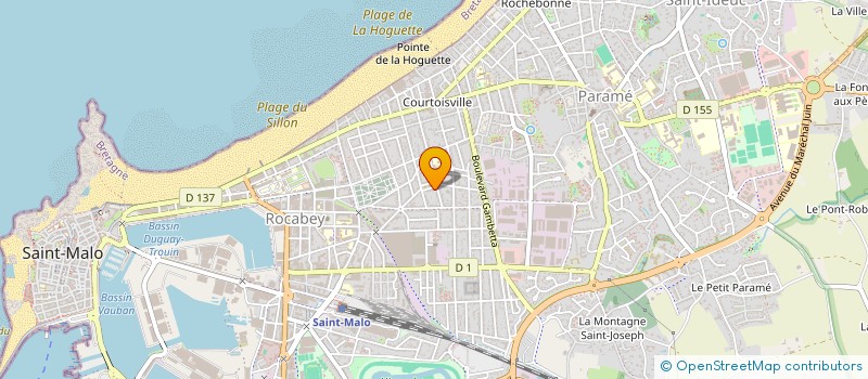 localisation de l'entreprise MONSIEUR JULIEN PIGNOL  SAINT-MALO