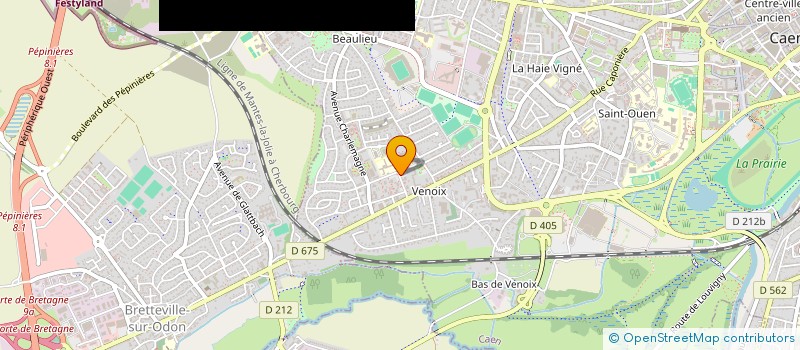 localisation de l'entreprise MONSIEUR JULIEN PIGNY à CAEN