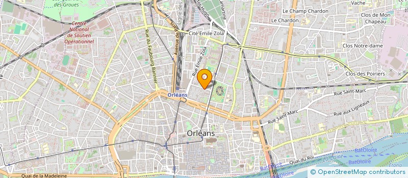 localisation de l'entreprise MONSIEUR JULIEN PILLET  ORLEANS