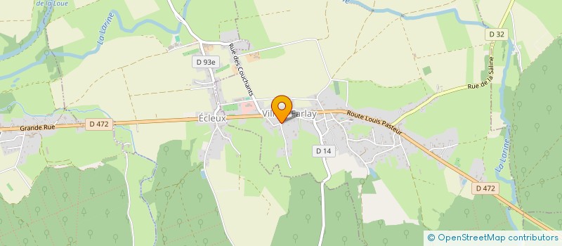 localisation de l'entreprise MONSIEUR JULIEN PILLOT  ECLEUX