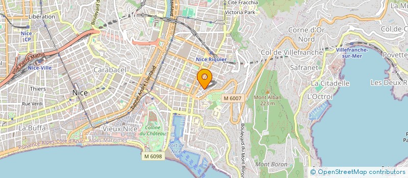 localisation de l'entreprise MONSIEUR JULIEN PINCHAUD à NICE