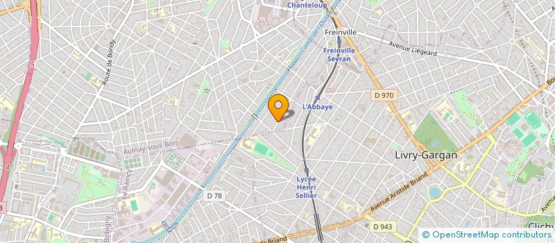 localisation de l'entreprise MONSIEUR JULIEN PINGENOT  AULNAY-SOUS-BOIS