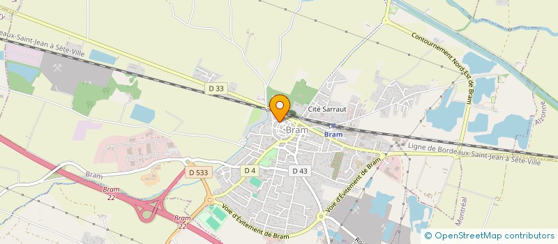 localisation de l'entreprise MONSIEUR JULIEN PINON  BRAM