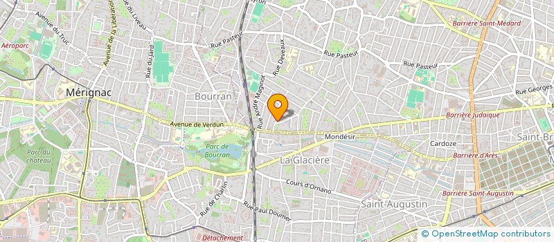 localisation de l'entreprise MONSIEUR JULIEN PINTAT à BORDEAUX