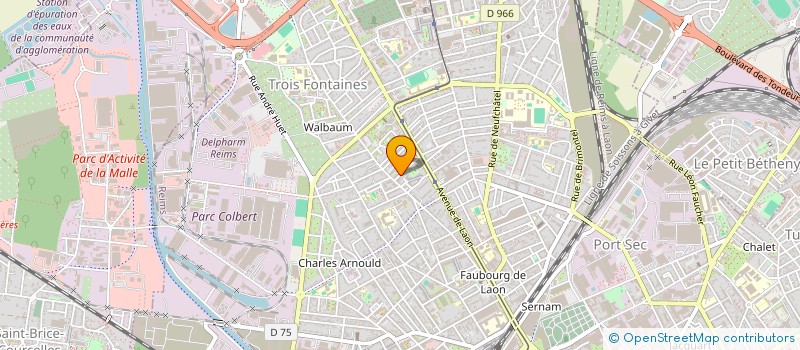localisation de l'entreprise MONSIEUR JULIEN PINTO  REIMS
