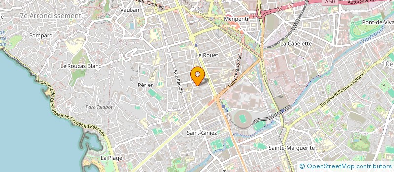 localisation de l'entreprise MONSIEUR JULIEN PISAPIA à MARSEILLE