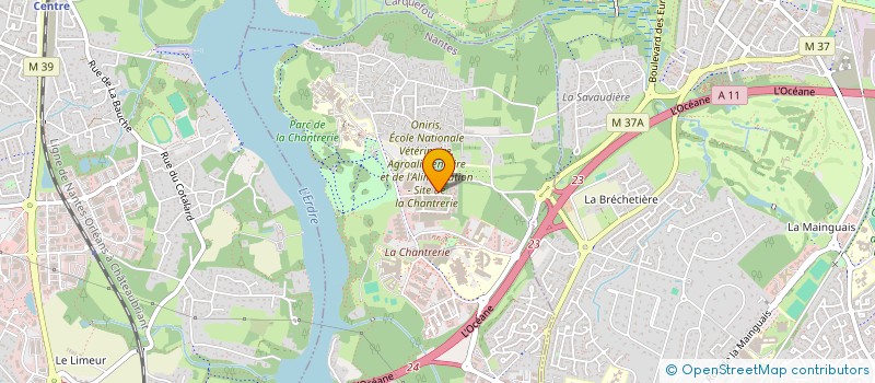 localisation de l'entreprise MONSIEUR JULIEN PITAUD  NANTES