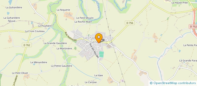 localisation de l'entreprise MONSIEUR JULIEN PITON à BEAUPREAU-EN-MAUGES