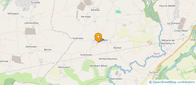 localisation de l'entreprise MONSIEUR JULIEN PITTET  SIBIRIL