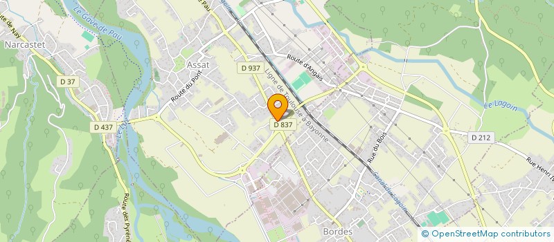 localisation de l'entreprise MONSIEUR JULIEN PLAISANCE  UZOS