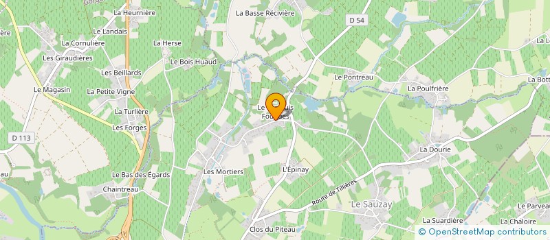 localisation de l'entreprise MONSIEUR JULIEN PLANTE  CLISSON