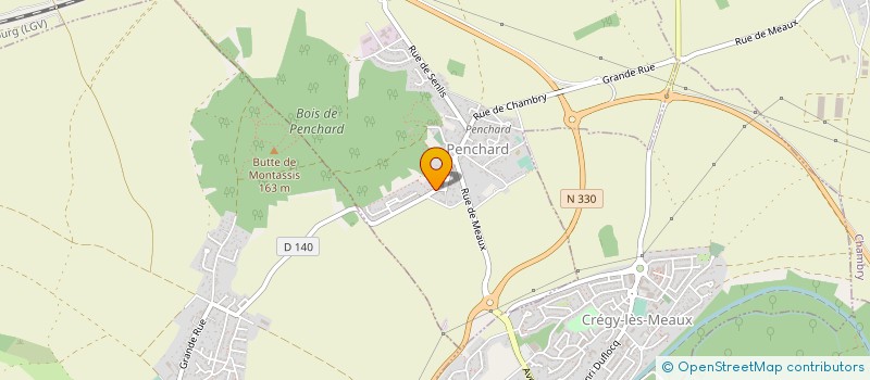 localisation de l'entreprise MONSIEUR JULIEN PLATRIER  PENCHARD