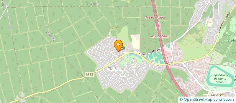 localisation de l'entreprise MONSIEUR JULIEN PLAYE  VILLERS-LES-NANCY