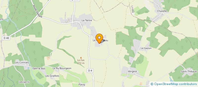 localisation de l'entreprise MONSIEUR JULIEN PLESSY  POURRAIN