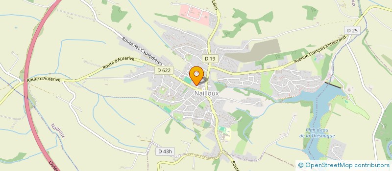 localisation de l'entreprise MONSIEUR JULIEN PLONCARD  NAILLOUX