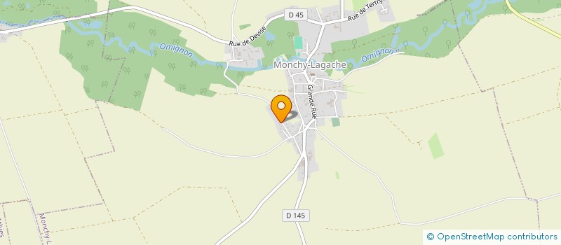 localisation de l'entreprise MONSIEUR JULIEN PLONEVEZ  MESNIL-BRUNTEL