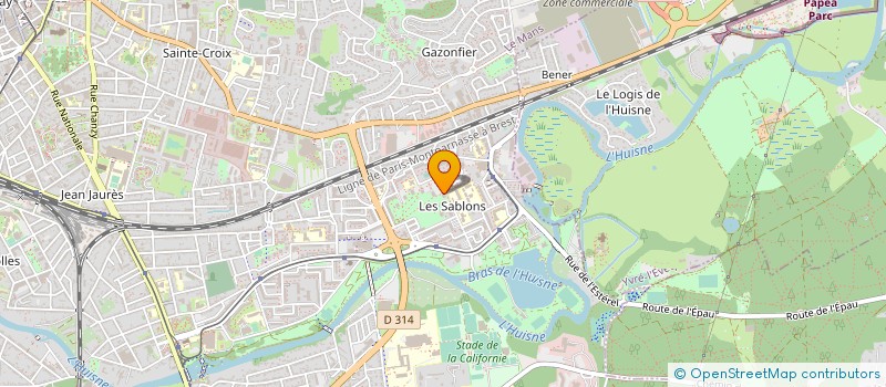 localisation de l'entreprise MONSIEUR JULIEN POCHETON  SAUMUR