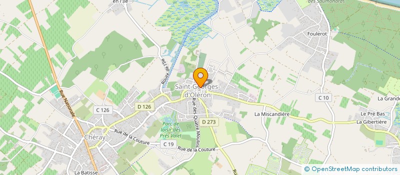 localisation de l'entreprise MONSIEUR JULIEN POITOU à SAINT-GEORGES-D'OLERON