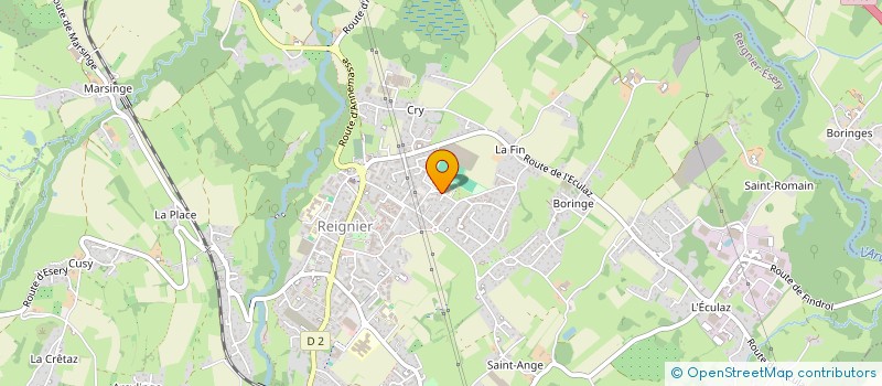 localisation de l'entreprise MONSIEUR JULIEN POITTE à REIGNIER-ESERY