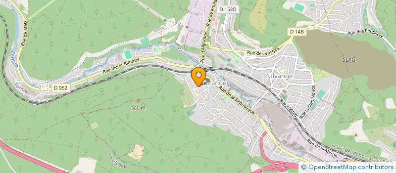 localisation de l'entreprise MONSIEUR JULIEN POLETTE  KNUTANGE