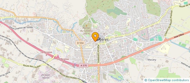 localisation de l'entreprise MONSIEUR JULIEN POLICAND à HYERES