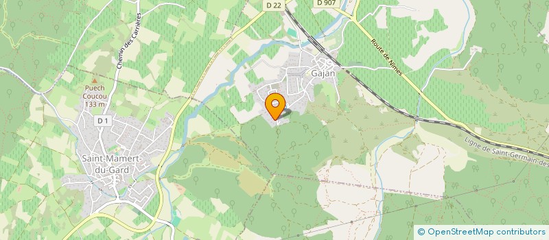 localisation de l'entreprise MONSIEUR JULIEN PONS  SAINT-HIPPOLYTE-DU-FORT