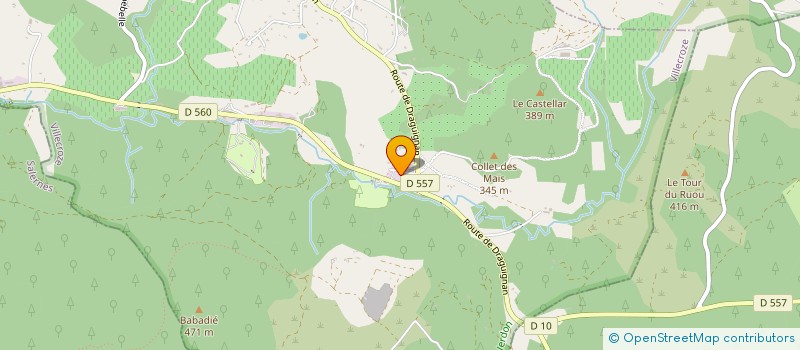 localisation de l'entreprise MONSIEUR JULIEN PONS  VILLECROZE