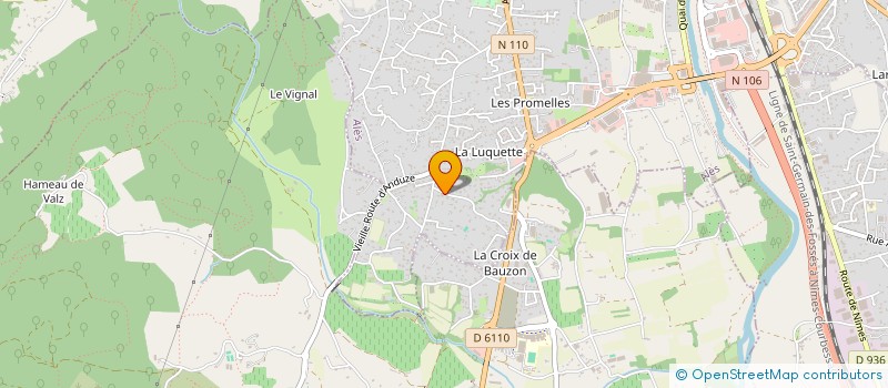 localisation de l'entreprise MONSIEUR JULIEN PONTET  ALES