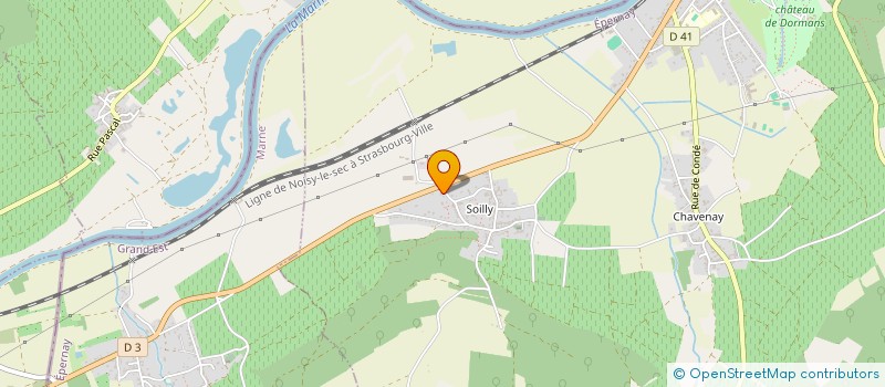 localisation de l'entreprise MONSIEUR JULIEN PONTHIEU  OLIZY