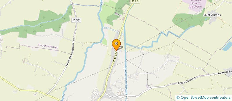 localisation de l'entreprise MONSIEUR JULIEN PORTAIS  BERAT