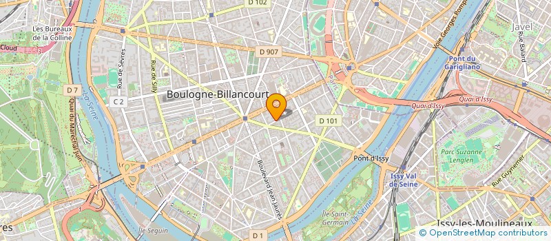 localisation de l'entreprise MONSIEUR JULIEN PORTERIE à BOULOGNE-BILLANCOURT