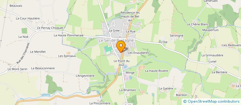 localisation de l'entreprise MONSIEUR JULIEN POSTEA à LE SEL-DE-BRETAGNE