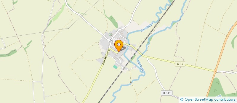 localisation de l'entreprise MONSIEUR JULIEN POTART  DERCY