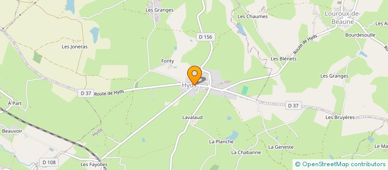 localisation de l'entreprise MONSIEUR JULIEN POTEL  HYDS