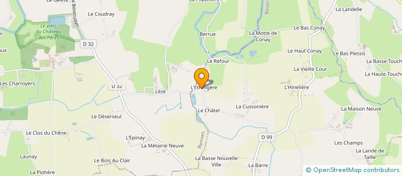 localisation de l'entreprise MONSIEUR JULIEN POTIN  BOISTRUDAN