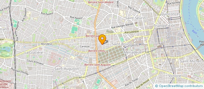 localisation de l'entreprise MONSIEUR JULIEN POUJOL  BORDEAUX