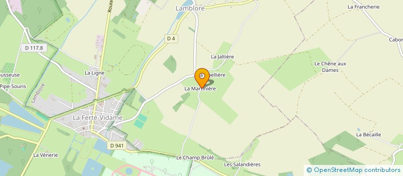 localisation de l'entreprise MONSIEUR JULIEN POULAIN à LAMBLORE