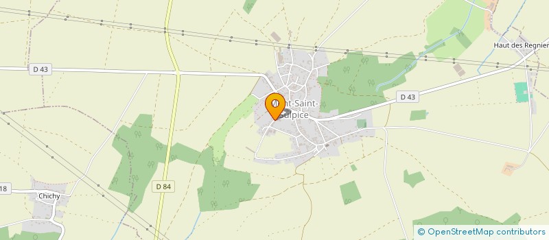 localisation de l'entreprise MONSIEUR JULIEN POULET  MONT-SAINT-SULPICE