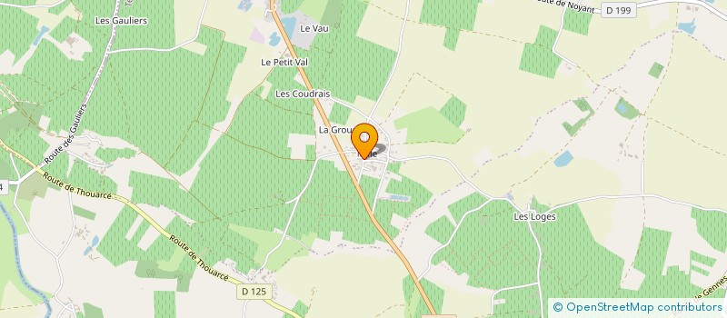 localisation de l'entreprise MONSIEUR JULIEN POULLAIN  TERRANJOU